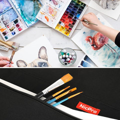 Light Weight Art Portfolio Bag, 23 X 31 Inches Art Portfolio Case with Shoulder