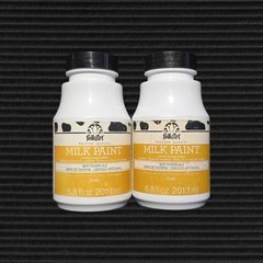 Lot of 2 FolkArt Milk Paint (TAVERN ALE) #38911 (6.8oz Ea) – 1 SEAL IS BROKEN!