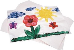 Colorations 11×16 Glossy Finger Paint Paper 250 Sheets