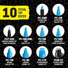 15 Non-Toxic Paint Markers with Waterproof Ink – Ideal for All Crafts & Decor