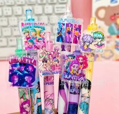 Gel Pens 0.5mm Students Stationery K Pop Cartoon Anime Huntrx Christmas Gifts