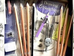 Drawing & Sketching A Deluxe Kit For Beginning Artist By Diane Cardaci New
