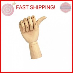 Wood Artist Drawing Manikin Articulated Mannequin with Wooden Flexible Fingers 1