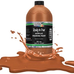 Pouring Masters Spice Cake 32-Ounce (Quart) Water-Based Acrylic Pouring Paint