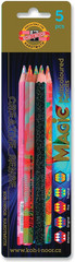 MAGIC 3406 Jumbo Special Coloured Pencil in Blister Pack