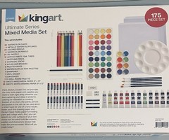 Ultimate Series 175 Piece Mixed Media Art Set (153) Colored Pencils Oil Pastel