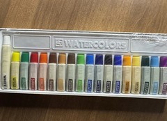 Water Color Paint Lot Loew Cornell Binney Smith Angora Liquitex Art Artist Vtg