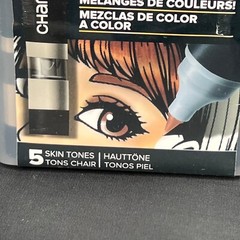 New Chameleon Color Tops 5-pc. Professional Alcohol-Based Ink Skin Tones CT4510