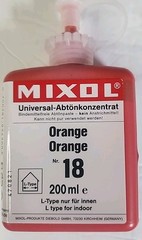 MIXOL Universal Tint #18 Orange 200ml
