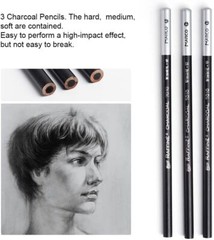 Sketch Drawing Pencils Set Art Supplies Artist Sketching Kit For Beginner
