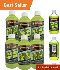 PAG Oil 46 Viscosity with UV Dye 8oz 6-Pack