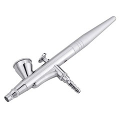 0.4mm Single Action Airbrush Kit, Gravity Feed Air Brush Gun Set for Painting…