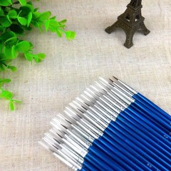 10Pcs Nylon Hair Artists Paint Brush Acrylic Watercolor Round Pointed Tip H