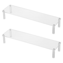 2Pcs Clear Acrylic Hand Rest Bridge Durable Painting Aid for Steady Drawing