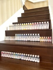 Golden Fluid Acrylic Paint Bundle #5 – Easel (63 Bottles)