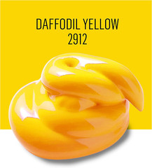 2912 Daffodil 2 Oz Multi Surface Acrylic Paint, 2 Fl Oz (Pack of 3), Multicolor