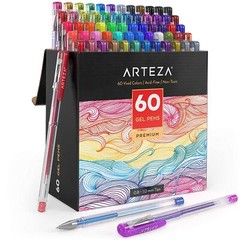 Arteza Gel Ink Pens – Set of 60