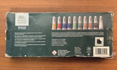 WINSOR & NEWTON OIL COLOUR 10 X 37 ML 1.25 US FL OZ