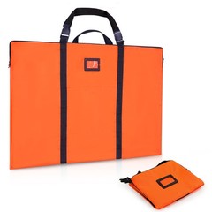 Large Size Art Portfolio Bag Nylon Shoulder, 24 x 36 inches Light Weight Poster