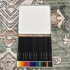 Stampin’ Up! Watercolor Pencils Set of 24 Acid Free Colored Pencil Vintage 2002