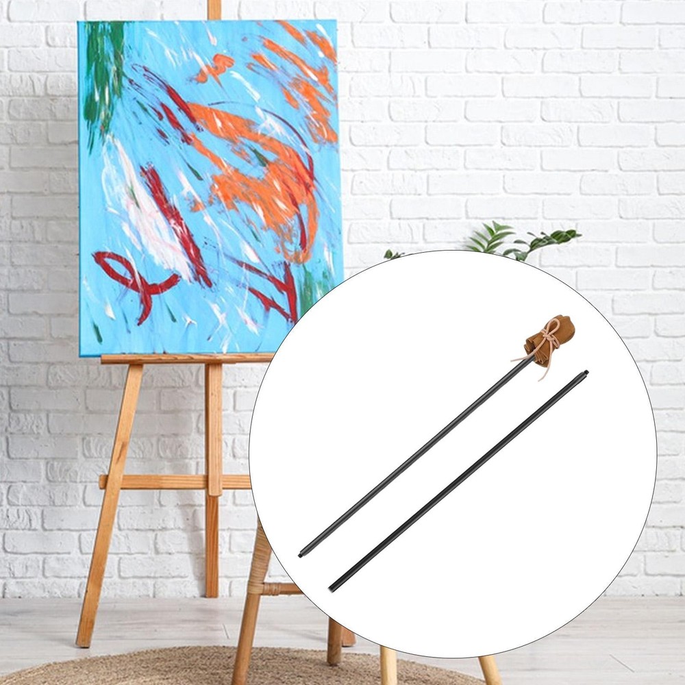 Artist Mahl Stick Arm Rest Professional Aluminum Rod with Artificial Leather