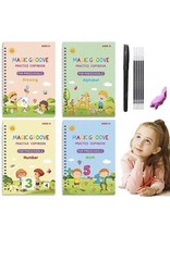 New Groovd Magic Copybook Grooved Children’s Handwriting Book Practice Set Gift