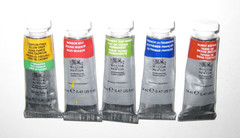 5 Lot Winsor & Newton Professional Artist Watercolor paint 14ml tubes ~Free Ship