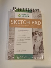 Norberg & Linden Sketch Pad 6″ x 9″ Premium Heavyweight Paper Artwork 100 Sheet
