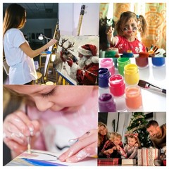 Paint by Numbers Kit for Adults Beginner,Deer Easy Paint by Number Kits Canva…