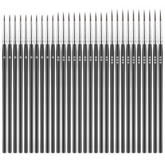 30 Pcs Miniature Paint Brushes Tiny Detail Paint Brushes for Acrylic Watercolor