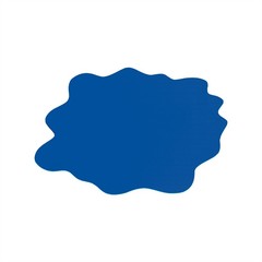 CraftTex Sploshmat Play Mat For Hard Floors Blue 40″ x 40″ (max)
