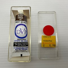Vintage Da Vinci Oil Color 37ml Burnt Umber 106 Oil Paint NEW NOS Made USA