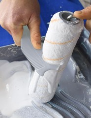 ROLLINGDOG Paint Brush/Roller Cleaner Small, Plastic Brush Roller