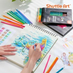 80 Regular Colored Pencils for Coloring Soft Core Color Drawing For Adults /Kids