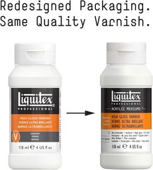 Professional High Gloss Varnish, 118ml 4-oz