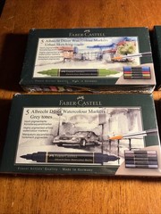 New 4pks Artists Quality Faber-Castell Albrecht Dürer Watercolor Paint Markers