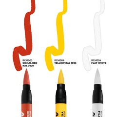 AK Interactive Real Colors Markers Tactical Markings – Set 3 Real Colors Markers