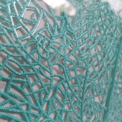 26X26-IN FRAMING OF TURQUOISE SEA FAN on Canvas Art by Vision Studio. da