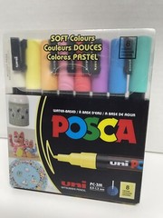 POSCA MARKER LOT 5M-3M-24 MARKERS 2 PACKS W/FREE GIFT + FREE SHIPPING!