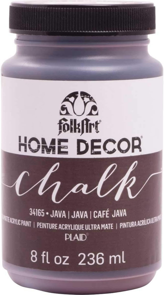 Folkart 34165 Home Decor Chalk Furniture & Craft Paint in Assorted Colors, 8 Oun