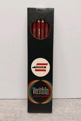 Eagle Verithin Pencils Carmine Red Box of 12 NEW NOS USA Retro Vintage