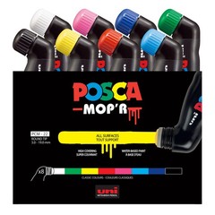 Acrylic Paint Marker Pens 8 Colours XXL 3-19mm Tip – For All Surfaces