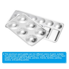 3 x Paint Tray Palette Paint Palette Aluminum Paint Tray