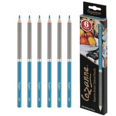Creative Mark Premium Colored Pencils Brilliant Blue 6 Pack – Highly-Pigmente…