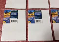 16 New 5 x 7 inch Artist Canvas 100% Natural Cotton for Oil & Acrylic Canvases