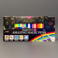 NEW Marvin’s Magic 25 Amazing Magic Pens | Colored Pens | Art Supplies for Kids