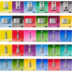 Winsor and Newton Professional Watercolour paint – All Sizes – (Colours A-O)