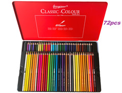 Colouring Pencils Oil Based Painting Drawing Pro Beginner Craft Sketching Red