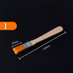 Paint Durable Brush Wood Handle Oil Brushes Nylon Bristles Decorating Fine Wall