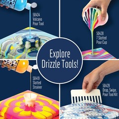 FolkArt Onyx Flash Drizzle Pre-Mixed Fluid 1 Count (Pack of 1),